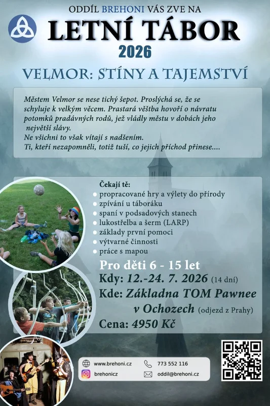 Stanový tábor s fantasy příběhem - Velmor: stíny a tajemství - fotka 2